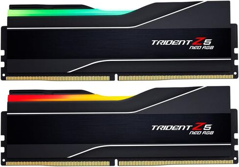 مجموعة ذاكرة G.SKILL Trident Z5 Neo RGB 64 جيجابايت [2 × 32 جيجابايت] DDR5 SDRAM in Saudi Arabia