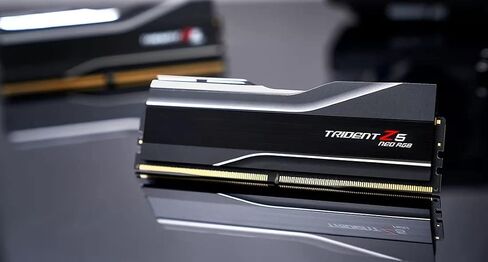 مجموعة ذاكرة G.SKILL Trident Z5 Neo RGB 64 جيجابايت [2 × 32 جيجابايت] DDR5 SDRAM in Saudi Arabia