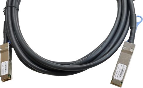 كابل MITATTOK Mini SAS، QSFP إلى QSFP مباشرة إلى نقل البيانات عالي السرعة لوحدات تحكم SAS/RAID، واللوحات المعززة، والخوادم، 17 قدمًا in Kuwait