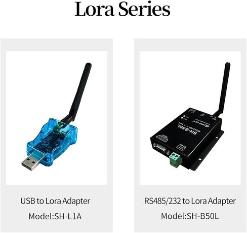 DSD TECH Lora Module SH-B50L RS485/232 إلى Lora محول جهاز الإرسال والاستقبال اللاسلكي Lorawan in Saudi Arabia