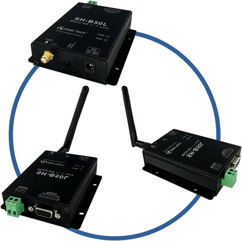 DSD TECH Lora Module SH-B50L RS485/232 إلى Lora محول جهاز الإرسال والاستقبال اللاسلكي Lorawan in Saudi Arabia