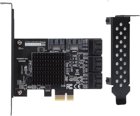 بطاقة PCI-E إلى SATA 3.0، 8 منافذ PCI-E إلى SATA3.0 لوحة توسيع وحدة التحكم، بطاقة توسيع واجهة ساتا 3.0 in Saudi Arabia