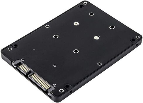 axGear 2.5 بوصة SATA إلى mSATA SSD الضميمة محول داخلي/خارجي in Saudi Arabia