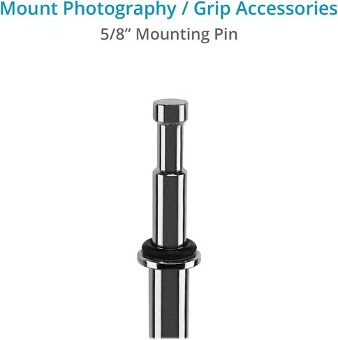 PROAIM Ninja 5/8" Double Riser Baby Stand for Lights & Studio Photography| Max. Height: 9.3 Feet with 5/8" Mounting. (TP-NJB-02) in Saudi Arabia