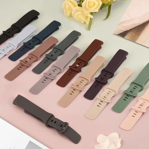 3 Pack Sport Bands Compatible with Fitbit Charge 6 Bands/Fitbit Charge 5 Bands Women Men, Classic Soft Replacement Straps Wristbands for Fitbit Charge 6/5 Advanced Fitness & Health Tracker in Kuwait