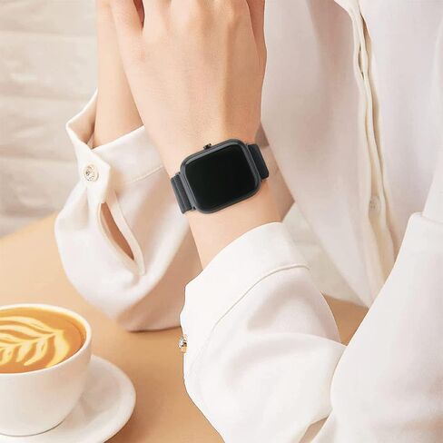 3 Pack Stretchy Nylon Band Compatible with SKG Smart Watch Bands for Women Men, Quick Release Soft Elastic Strap Replacement Wristbands for SKG-V7/SKG V7 Pro Smart Watch in Saudi Arabia
