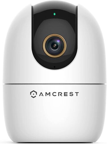 Amcrest 4MP WiFi Camera Indoor Camera, Sound & Baby Monitor, Human & Pet Detection, Motion-Tracking, w/ 2-Way Audio, Phone App, Pan/Tilt Wireless IP, Night Vision, Smart Home ASH41-W in Saudi Arabia