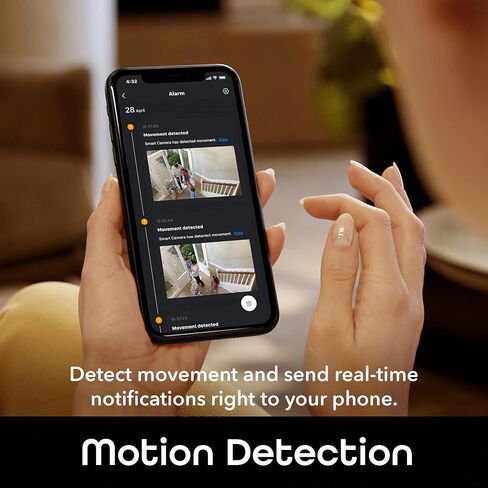 Geeni Insight Smart Security Camera for Home - 2K Quad HD, Wi-Fi, Motion Detection, Night Vision, Two-Way Audio - Baby Monitor, Cloud & SD Card Storage, Compatible with Alexa & Google Home in Kuwait