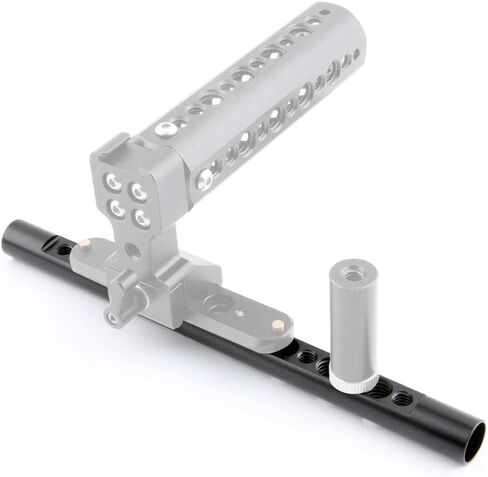 NICEYRIG 7.7 Inch 15mm Cheese Rod for DSLR Camera Cage Rig System - 074 | with 1/4 3/8 Locating Holes in Saudi Arabia
