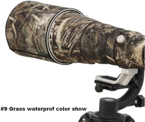 Rolanpro Camouflage Lens Cover for Sony FE 400mm F2.8 GM OSS Lens Protection Sleeve Raincover Case Clothing-#1 Cotton(Not Waterproof) in Saudi Arabia