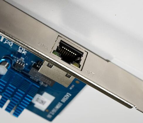 بطاقة شبكة goCoax RTL8125B 2.5GBase-T PCIe مع توافق للخلف. يدعم 2.5G/1G/100Mbps 1x منفذ RJ45، 1x PCIe Gen 2، متوافق مع Windows / Linux. in Kuwait