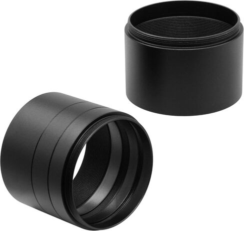 Astromania 2 Inch Telescope Extension Tube Kit with M48 Thread 8/10/20/30mm | Metal Telescope Photo Adapter, Telescope Accessories Solve Focusing, Fit Camera & Astronomy Telescopes, For Astrophotography in Saudi Arabia