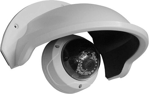 SDS DS-1250ZJ Universal Sun Rain Shade Camera Cover Shield Cover Shield for Nest/Ring/Arlo/Dome/Bullet Outdoor Camera (1 Pack, White) in Kuwait