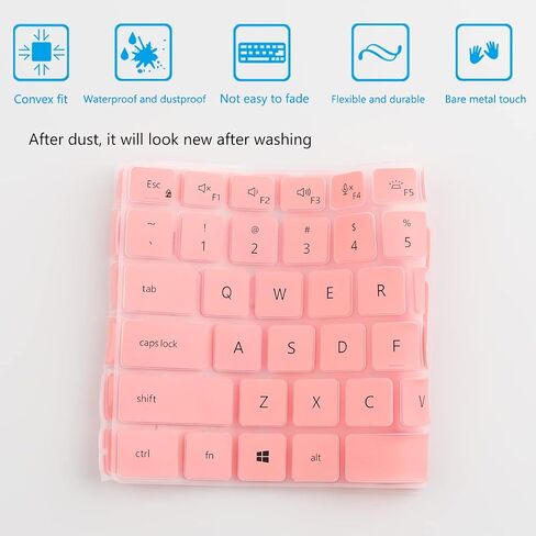 Keyboard Cover for 15.6 Inch Dell Latitude 3540 3550 5520 5521 5530 5531 5540 5550, 15.6 Inch Dell Precision 3560 3561 3570 3571 3580 3581 3590 3591 Laptop US Protective Keyboard Skin-Colorful in Kuwait