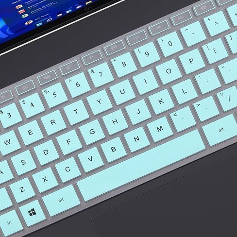 Keyboard Cover for 16" HP Envy 16t-h000 16t-h1000 16-h1023dx 16-h0787nr 16-h1055cl 16-h1047nr 16-h1097nr 16-h1023dx 16t-h1000, 14" HP Envy x360 14-es0013dx 14-es0033dx 14t-es000 14t-es0033dx (Pink) in Kuwait