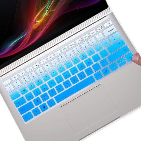 غطاء لوحة المفاتيح لجهاز Microsoft Surface Book 3 13.5 بوصة 15 بوصة 2021 2020، Surface Laptop 3 13.5 بوصة 15 بوصة 2021 2020، Surface Book 2 13.5 بوصة 15 بوصة، Surface Laptop 2 13.5 بوصة 15 بوصة (غير مناسب لجهاز Surface Laptop Go) -GPink in Kuwait