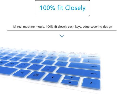 غطاء لوحة المفاتيح لجهاز Microsoft Surface Book 3 13.5 بوصة 15 بوصة 2021 2020، Surface Laptop 3 13.5 بوصة 15 بوصة 2021 2020، Surface Book 2 13.5 بوصة 15 بوصة، Surface Laptop 2 13.5 بوصة 15 بوصة (غير مناسب لجهاز Surface Laptop Go) -GPink in Kuwait