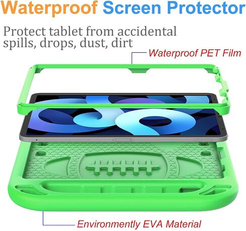 BMOUO Kids Case for iPad Air 11 inch M4 (2026)/M3 (2025)/M2 (2024), Blue in Kuwait