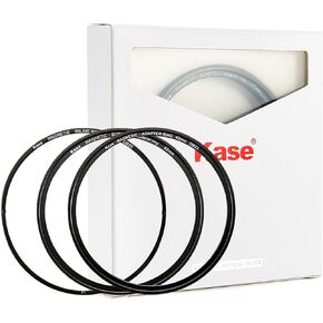 Kase 82mm Magnetic Lens Filter Adapter Ring Kit Pro - Convert 82mm Screw in Thread Filter to Magnetic Filter
