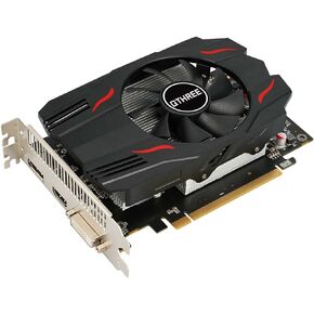 QTHREE Radeon RX 550 2GB Low Profile Graphics Card,DVI,HDMI,GDDR5 128-Bit Computer Video Card for PC Gaming GPU,PCI Express X8 3.0,DirectX 12