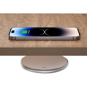 KPON Invisible Wireless Phone Charger, Long Distance Wireless Charger, Furniture Hidden Under Desk Wireless Charging Station for iPhone 15/15Pro max/14/14 Plus/14 Pro/14 Pro max/13/13 Pro/13 Pro max