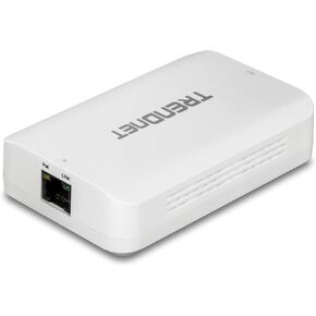 TRENDnet 2-Port Gigabit PoE++ Extender, 1 x Gigabit PoE++ in Port, 2 x Gigabit PoE Out Ports, Extends 100m (328 ft) Up to 200m (656 ft), Daisy Chain 4 Units for up to 500m (1640 ft), Black, TPE-BE200