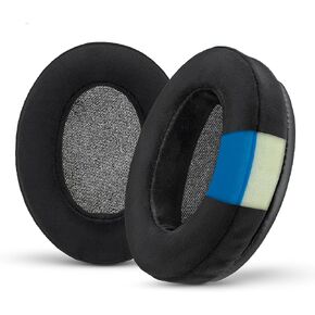 Brainwavz Gaming Earpads Compatible with ATH M50X, Hyper X Cloud, Steelseries Arctis, G Pro X & Many More, with Cooling Gel & Soft Micro Suede for Extra Comfort in Saudi Arabia