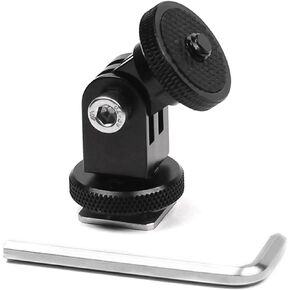 1/4" Mini Cold Shoe Mount Adapter Compatible with SmallRig Camera Phone Cage Rig, LED Video Light, Vlog Accessories in Kuwait