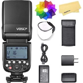 كاميرا Godox V850III 2600mAh Li-Ion فلاش كاميرا لكاميرا Canon Sony Nikon Fuji Fujifilm Olympus Panasonic Pentax Flash Speedlite لكاميرا DSLR الرقمية مع حذاء ساخن قياسي in Saudi Arabia