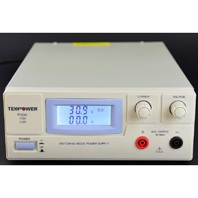 Tekpower TP3030E DC Adjustable Switching Power Supply 30V 30A, Digital Display with Back Light