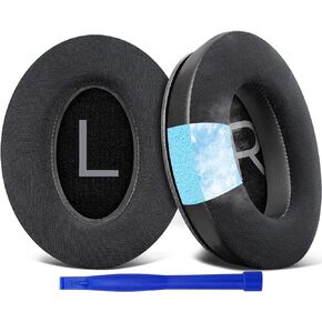 SOULWIT Cooling Gel Ear Pads Cushions Replacement for Bose QuietComfort 45(QC45)/QuietComfort SE (QC SE) Over-Ear Headphones, Earpads with High-Density Noise Isolation Foam- White