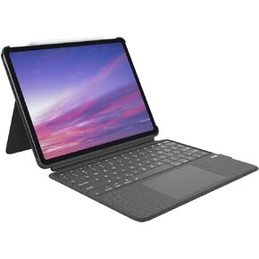 حافظة لوحة مفاتيح لجهاز iPad Pro مقاس 12.9 بوصة (الجيل السادس - 2022) مغناطيسية قابلة للفصل من CHESONA، لوحة تتبع متعددة اللمس، إضاءة خلفية بـ 7 ألوان، لوحة مفاتيح بلوتوث مغناطيسية مع مسند لجهاز iPad Pro 12.9 الجيل السادس/الخامس/الرابع/الثالث in Kuwait