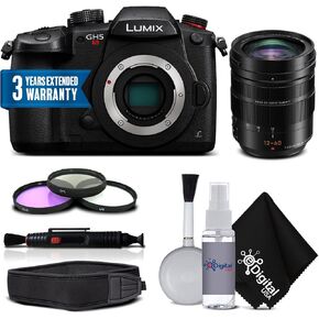 Panasonic Lumix DC-GH5S Mirrorless Digital Camera with Leica DG Vario-Elmarit 12-60mm Lens Combo in Saudi Arabia