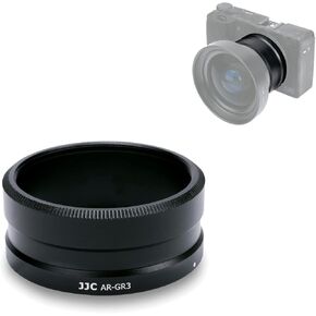 JJC Lens Filter Adapter for Ricoh GR IV GRIV GR4 HDF Monochrome Digital Camera with GW-4 Wide Conversion Lens or 49mm Thread Filter, Replaces Ricoh GA-3 for GR 4 Accessories in Kuwait