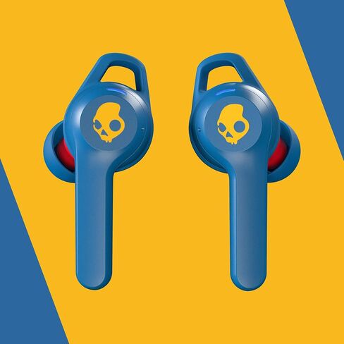 Skullcandy Indy Evo In-Ear Wireless Earbuds, 30 Hr Battery, Microphone, Works with iPhone Android and Bluetooth Devices - Black in Kuwait