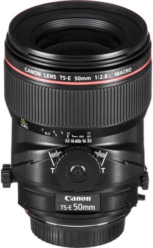 Canon TS-E 50mm f/2.8L Macro Tilt-Shift Lens (2273C002) + Filter Kit + Cap Keeper + Cleaning Kit + More (Renewed) in Saudi Arabia