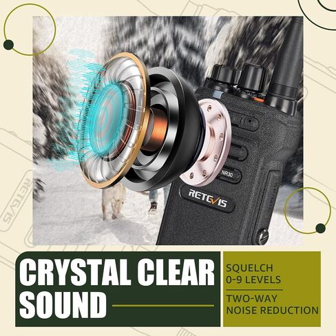 Retevis NR30 2 Way Radios Walkie Talkies Long Range, Waterproof Walkie Talkies IP67,2800mAh,USB-C,Noise Reduction, Heavy Duty Two Way Radio for Survival Adventure Offroad Business (2 Pack) in Kuwait