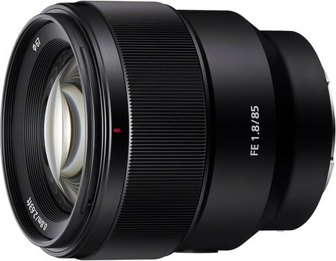 هيكل كاميرا Sony a7 IV بدون مرآة بإطار كامل مع طقم عدسات FE 85 مم F1.8 + 28-70 مم F3.5-5.6 ILCE-7M4K/B + SEL85F18 مع حقيبة ظهر Deco Gear + Monopod + بطارية إضافية، LED وملحقات in Saudi Arabia
