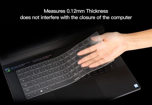 Keyboard Cover for 2022 2021 2020 Razer Blade 15.6", Razer Blade 15 Advanced, Razer Blade 15 Base Gaming Laptop, Razer Blade Pro 17 Gaming Laptop Skin, TPU in Kuwait