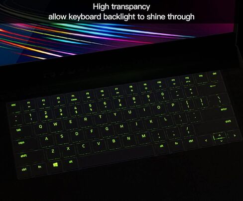 Keyboard Cover for 2022 2021 2020 Razer Blade 15.6", Razer Blade 15 Advanced, Razer Blade 15 Base Gaming Laptop, Razer Blade Pro 17 Gaming Laptop Skin, TPU in Kuwait