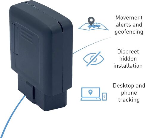 ShieldGPS VO1 - 4G GPS Vehicle Tracker with Smart Anti Theft alerts - Mini OBD Port Device for Cars and Trucks with Advanced Cloud Security Suite in Saudi Arabia