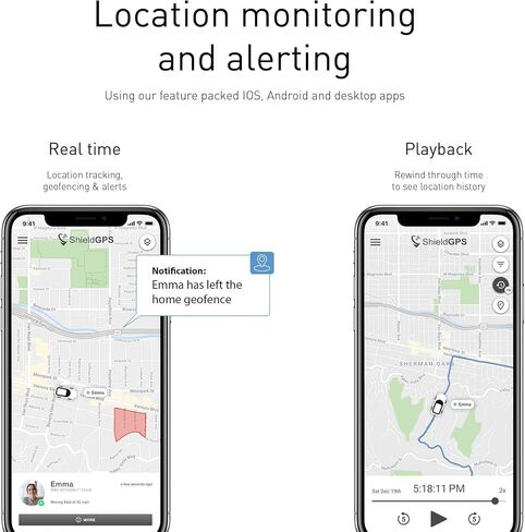 ShieldGPS VO1 - 4G GPS Vehicle Tracker with Smart Anti Theft alerts - Mini OBD Port Device for Cars and Trucks with Advanced Cloud Security Suite in Saudi Arabia