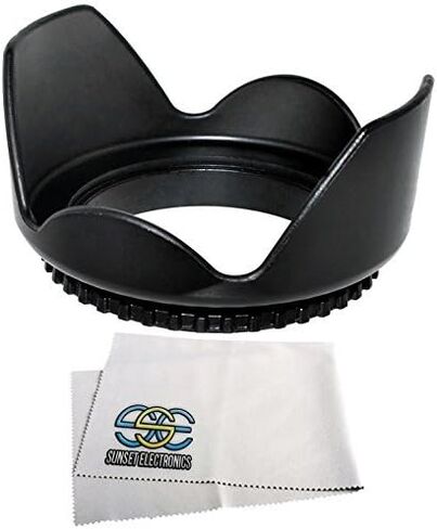SSE 58mm Hard Tulip Lens Hood for Canon EF-S 18-55mm f/3.5-5.6 is II,Canon EF 85mm f/1.8 USM, Canon EF 70-300mm f/4-5.6 is USM, Canon EF-S 55-250mm f/4-5.6 is STM,Canon EF 100mm f/2.8 Macro USM in Saudi Arabia
