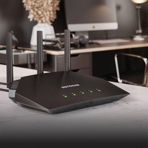 Netgear RAX10 Wi-Fi 6 IEEE 802.11ax Ethernet Wireless Router in Saudi Arabia