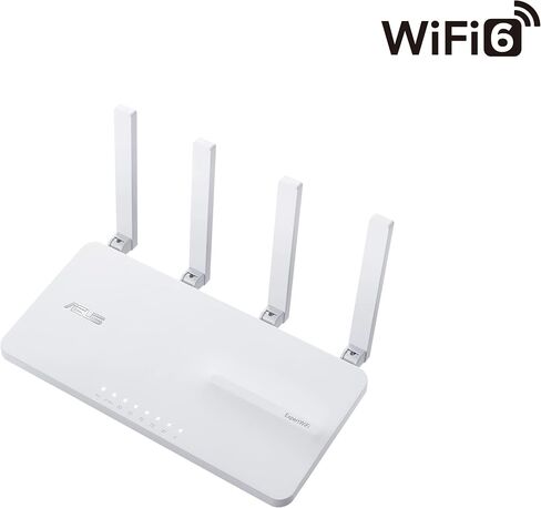 موجه ASUS ExpertWiFi EBR63 AX3000 WiFi 6 للأعمال - بوابة ضيوف مخصصة وSDN، إعداد سهل وإدارة عن بعد، قابل للتطوير باستخدام ExpertWiFi AIMesh، أمان مجاني من الدرجة التجارية، VPN، VLAN in Saudi Arabia