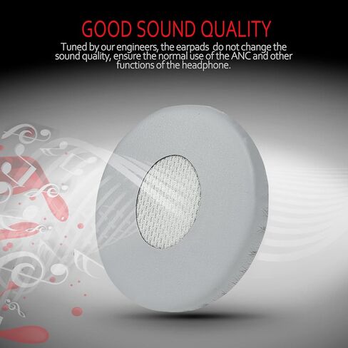 وسادات استبدال سماعات الرأس الاحترافية Bose On Ear، وسادات أذن بديلة Bose OE2، تناسب Bose Over-Ear 2 (OE2، OE2i)، جلد ناعم وإسفنج ميموري، من Krone Kalpasmos - Blue Scrim، كاكي in Kuwait