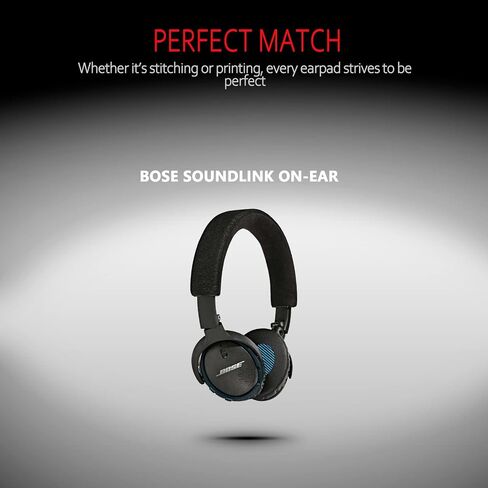 وسادات استبدال سماعات الرأس الاحترافية Bose On Ear، وسادات أذن بديلة Bose OE2، تناسب Bose Over-Ear 2 (OE2، OE2i)، جلد ناعم وإسفنج ميموري، من Krone Kalpasmos - Blue Scrim، كاكي in Kuwait