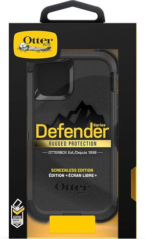 OtterBox iPhone 11 Pro Defender Series Case - BLACK, rugged & durable, with port protection, includes holster clip kickstand in Kuwait