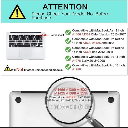 MOSISO Silicone Keyboard Cover Compatible with MacBook Air 13 inch A1466 A1369 2010-2017&Compatible with MacBook Pro 13/15 inch (with/Without Retina Display, 2015 or Older Version), Blue & Pink in Saudi Arabia