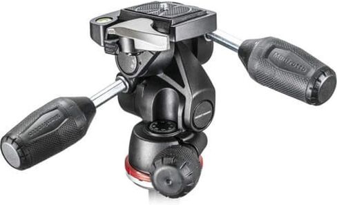 Manfrotto MH804 3-Way Pan/Tilt Head with 200LT-PL Quick Release Plate in Kuwait